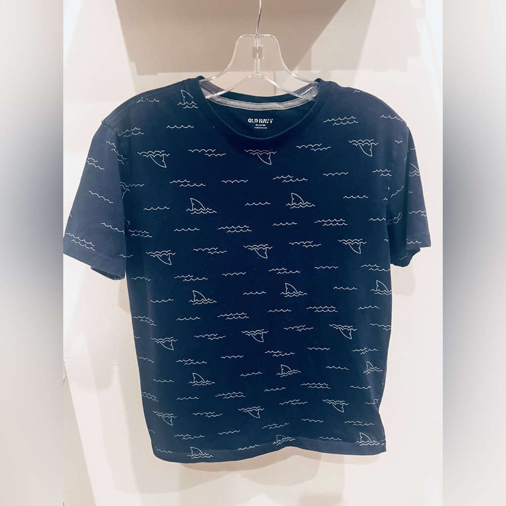 Boy’s Old Navy Dark Blue Graphic Tee - XL (14-16)